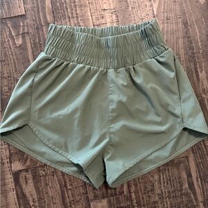 Green Women's Shorts